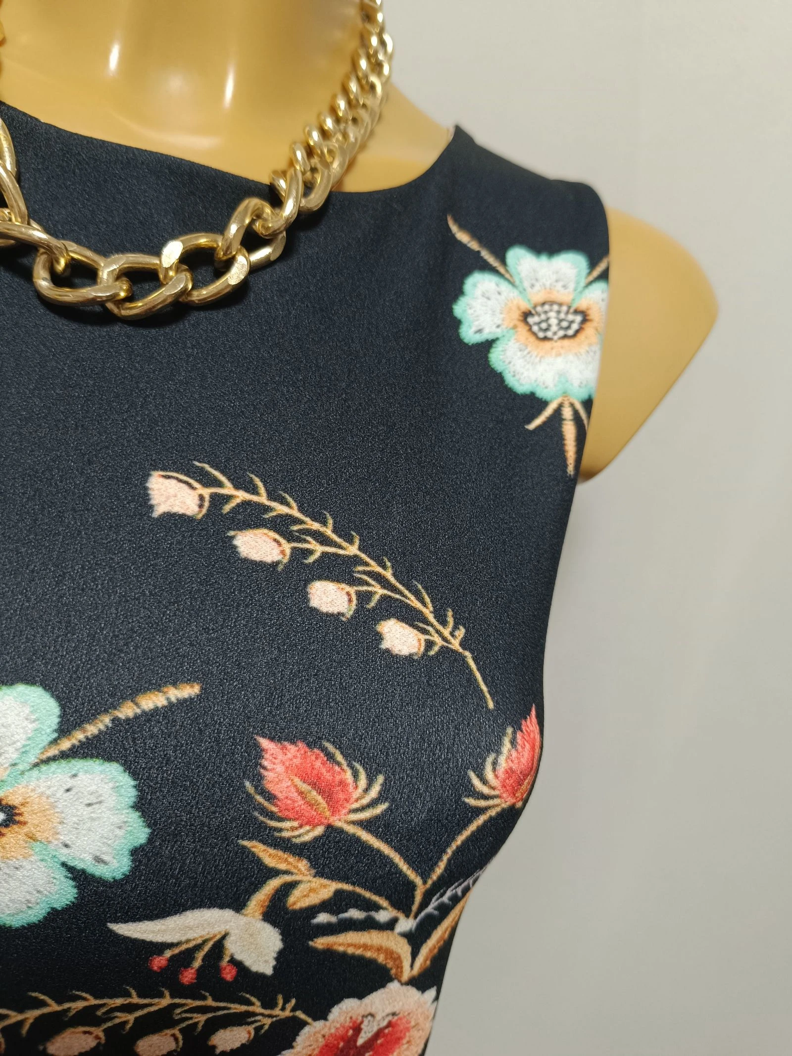 Floral print ruffled dress for women – photo 4